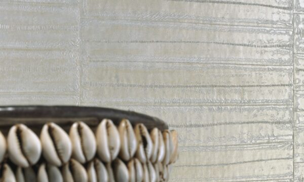 Scene van behang Anguille uit de Anguille Big Croco Galuchat-collectie van Élitis